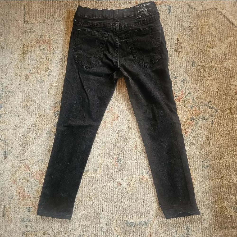 True Religion Roco Relaxed Skinny Sz 30 With 28